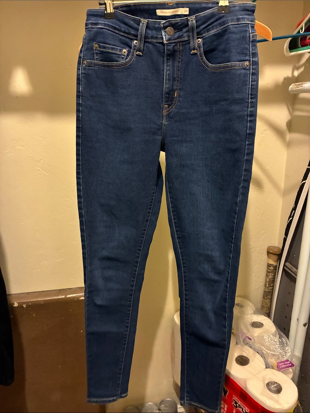 Levi's 721 Women's Dark Blue Skinny Jeans